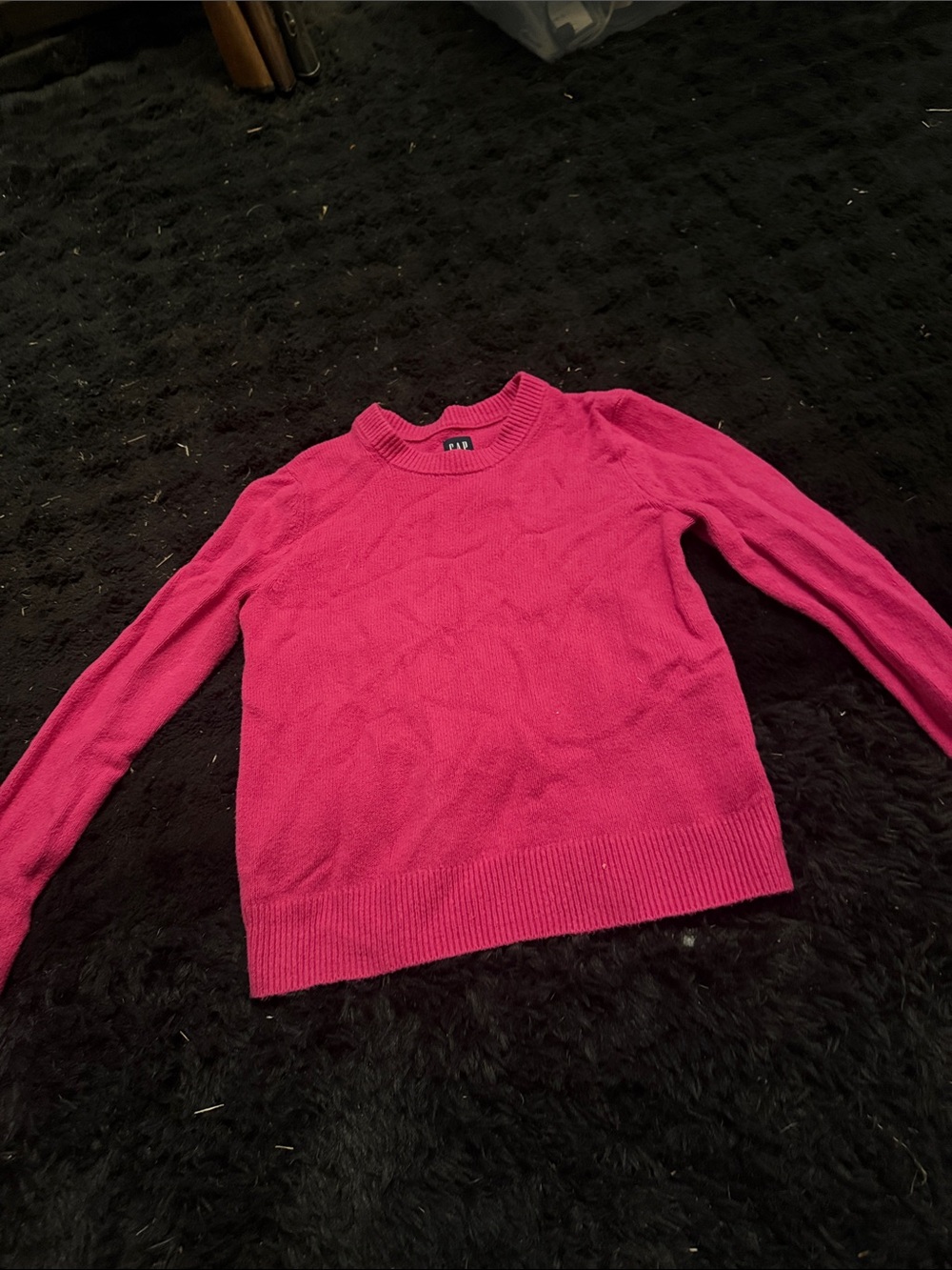 GAP Women’s Crewneck Sweater - Bright Pink